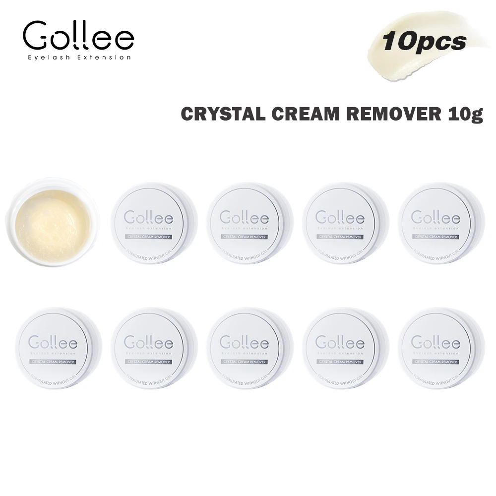 Lash Removal Cream - Gollee 5/10 PCS Professional Eyelash Glue
