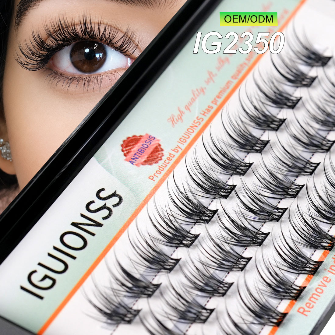 OEM ODM Lash Clusters DIY Indi - огляд і ціна Eyelash Extension For Asian Eyes