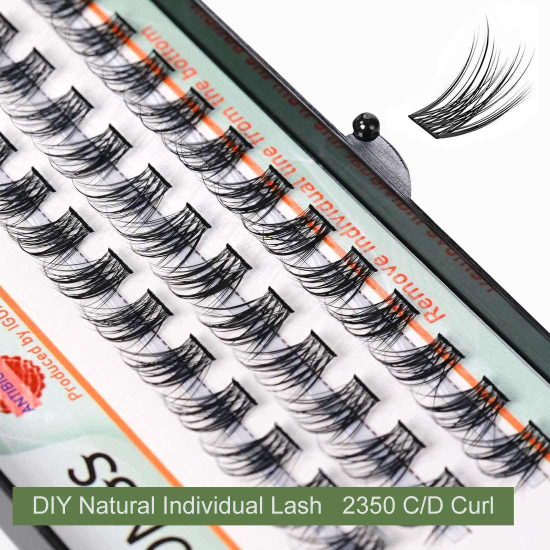 OEM ODM Lash Clusters DIY Indi - огляд і ціна Eyelash Extension For Asian Eyes