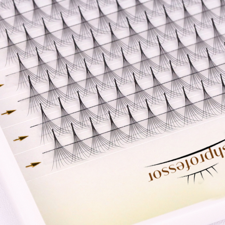 Sharp Narrow Stem Premade Fans - огляд і ціна Eyelash Extension Russian Volume