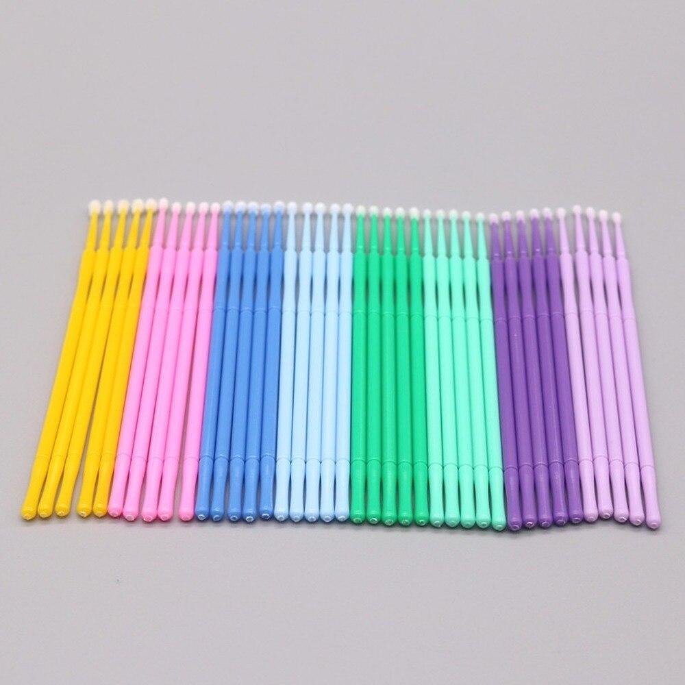 100pcs/lot Micro Brushes Make  - огляд і ціна Eyelash Extension Cleaning