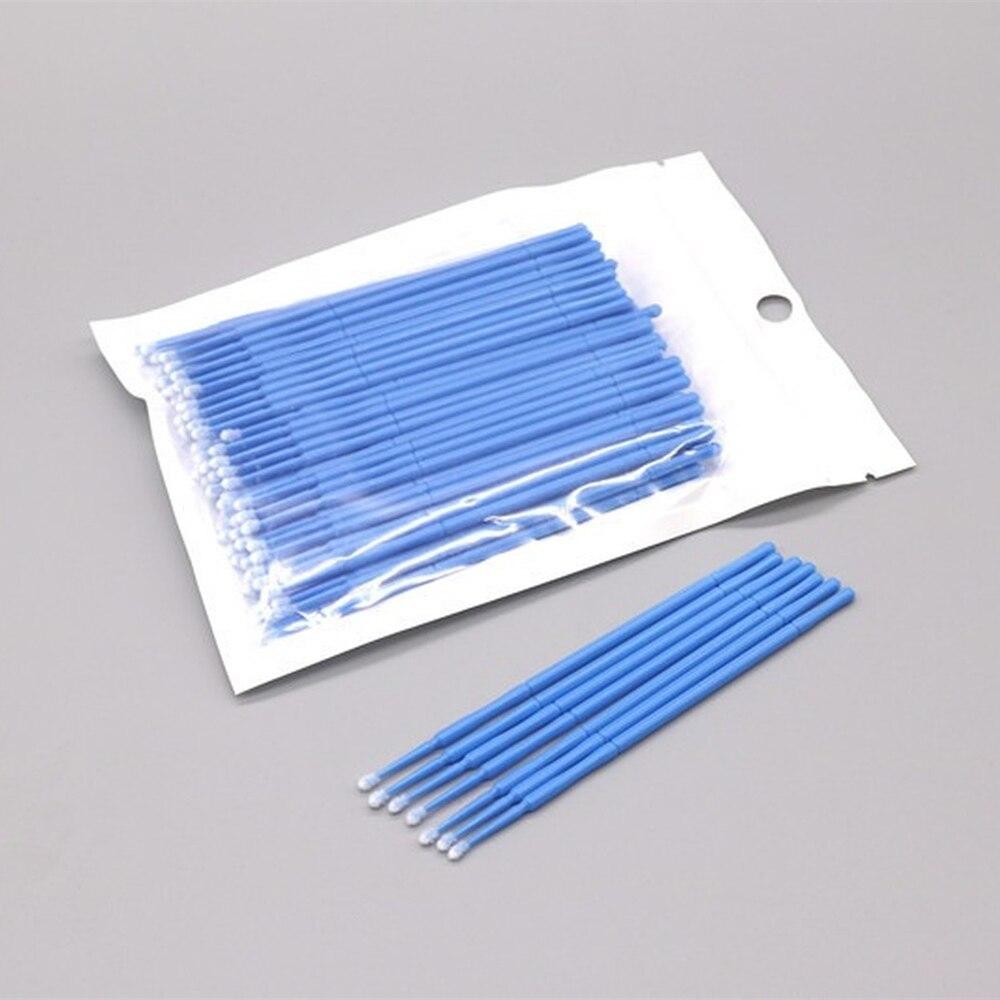 100pcs/lot Micro Brushes Make  - огляд і ціна Eyelash Extension Cleaning