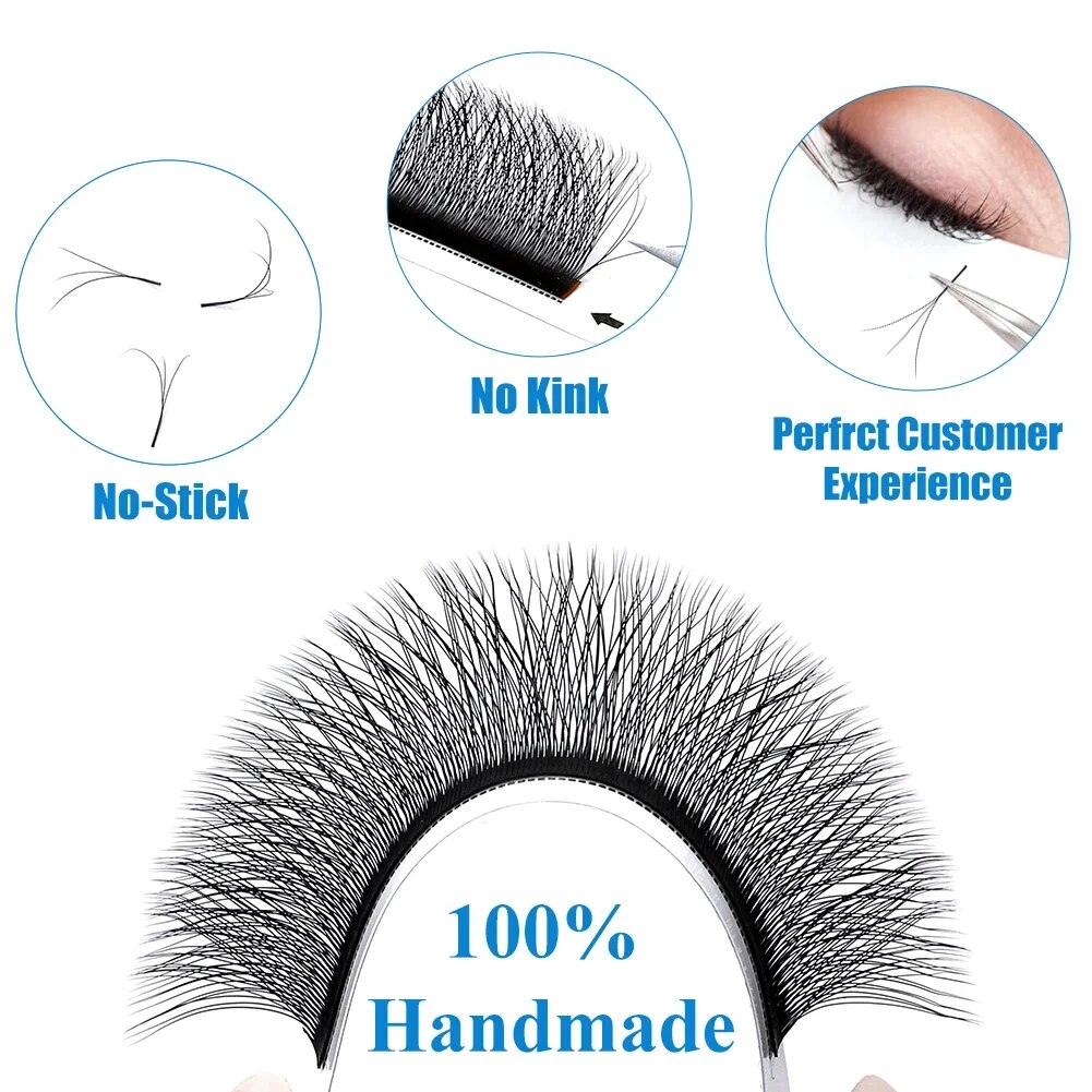 Wendy Lashes W Shape Supplies  - огляд і ціна Eyelash Extension For Asian Eyes