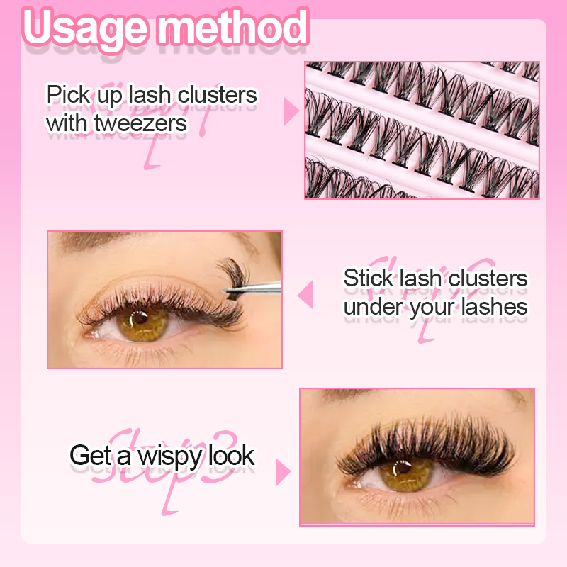 Individual Lashes Eyelash tuft - огляд і ціна Eyelash Extension Look