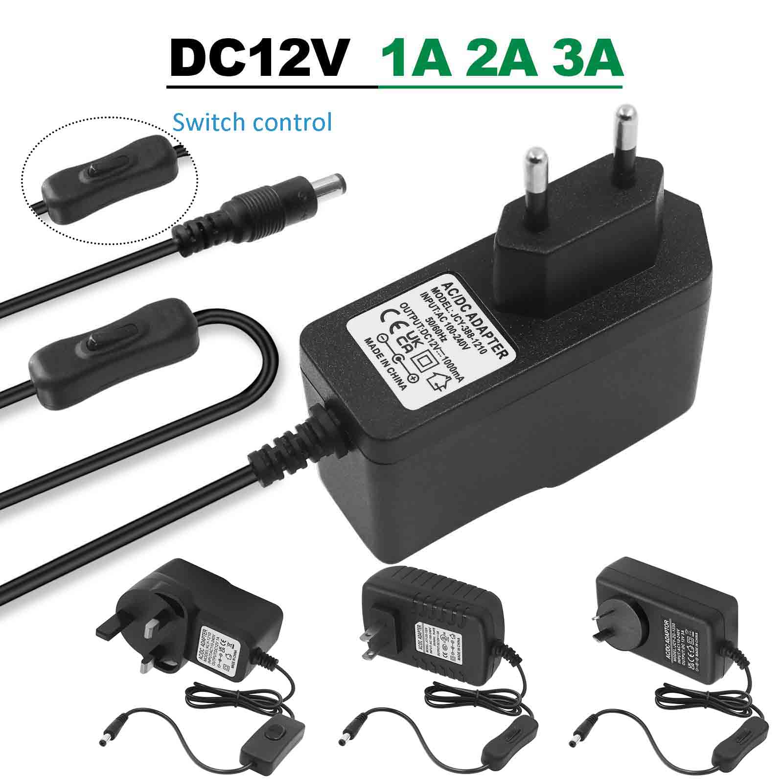 DC 12V 1A 2A 3A Power Supply W - огляд і ціна Eyelash Extension Uk