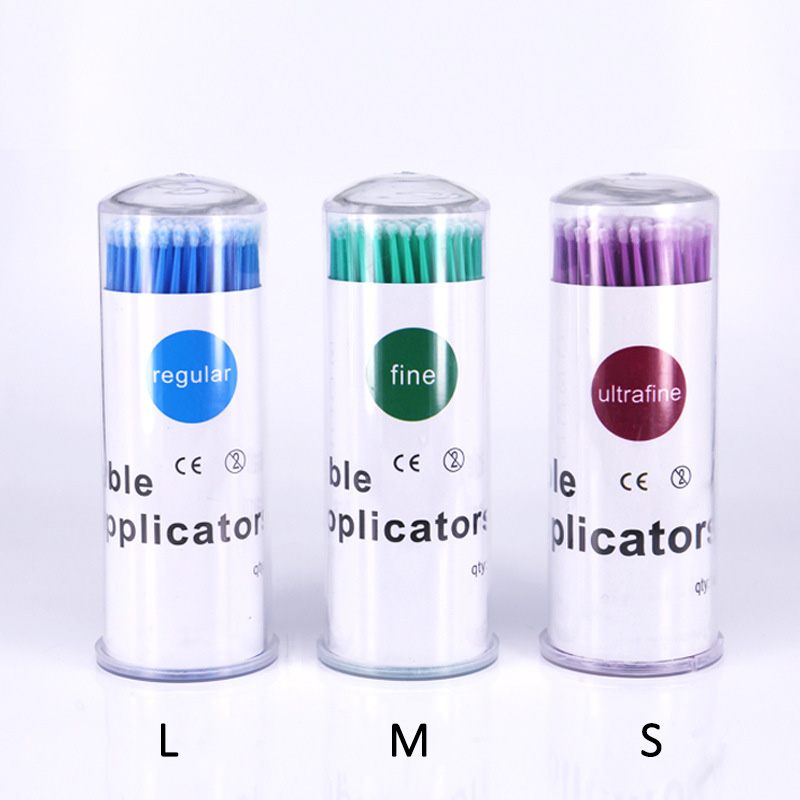 100Pcs/bottle MicroBrush For E - огляд і ціна Eyelash Extension Cleaning