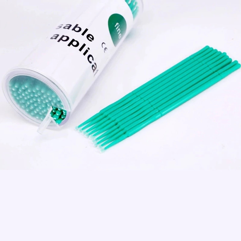 100Pcs/bottle MicroBrush For E - огляд і ціна Eyelash Extension Cleaning