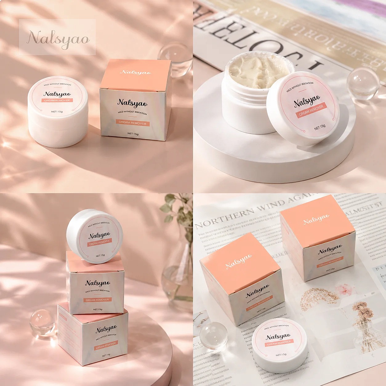 15g Eyelash Glue Remover Cream - огляд і ціна Lash Removal Cream