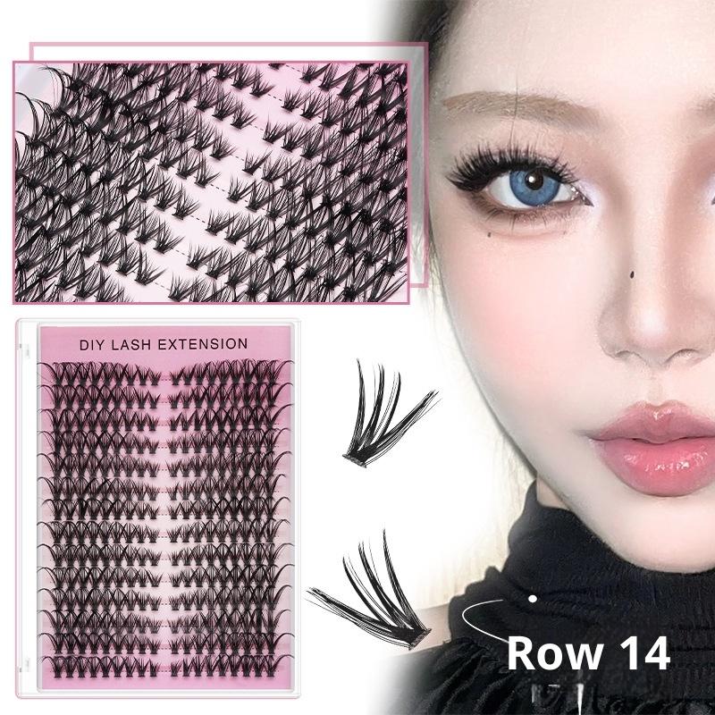 20pcs DIY False Eyelash Extens - огляд і ціна Eyelash Extension Look