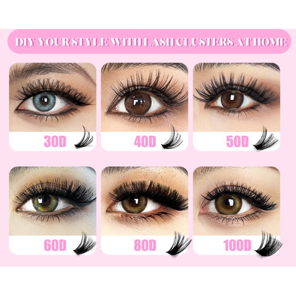 9-16mm Length False Eyelashes  - огляд і ціна Eyelash Extension Look