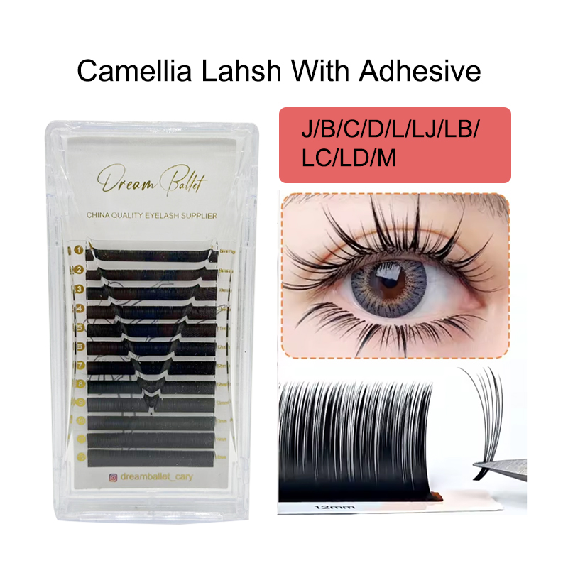 dream ballet Camellia Lashes w - огляд і ціна Eyelash Extension Russian Volume