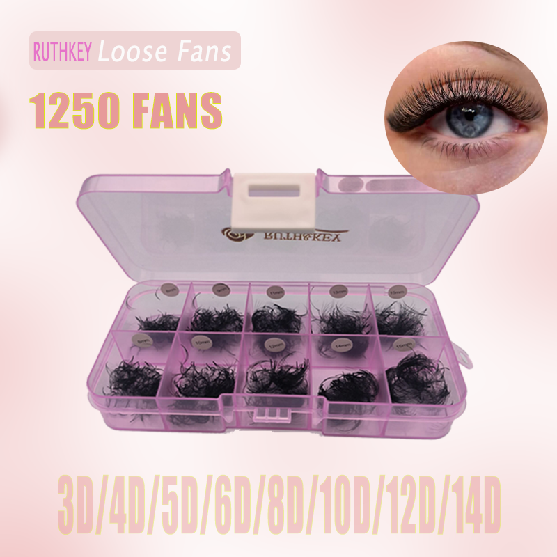 Premade Volume Fans C D Curl 1 - огляд і ціна Eyelash Extension Russian Volume