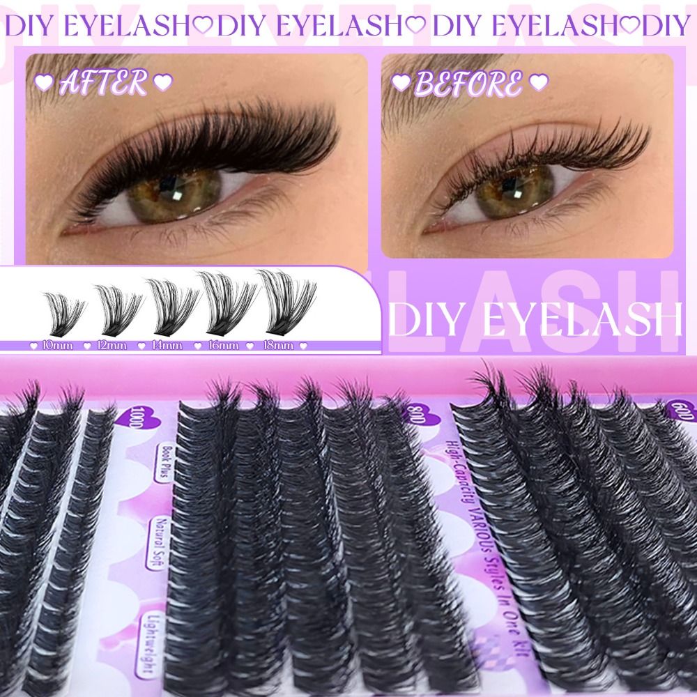 9-18mm Length False Eyelashes  - огляд і ціна Eyelash Extension Look