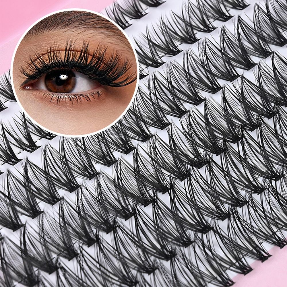 12 Rows Natural Look False Eye - огляд і ціна Eyelash Extension Look
