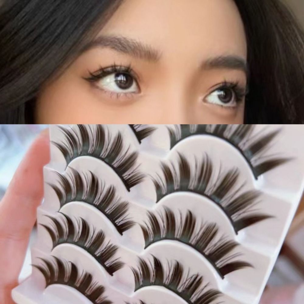 Natural Wet Look Manga Lashes  - огляд і ціна Eyelash Extension Look