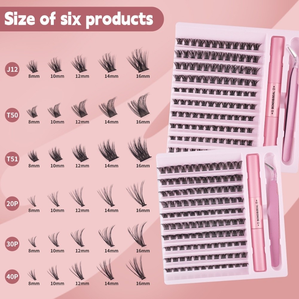 High Quality Bond and Seal Fal - огляд і ціна Eyelash Extension Look