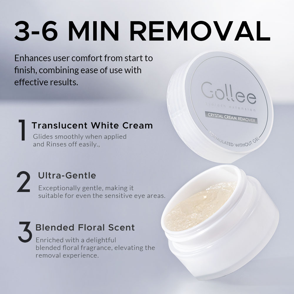 Gollee 5/10 PCS Professional E - огляд і ціна Lash Removal Cream