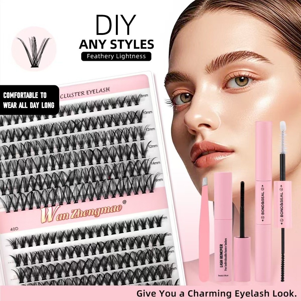 8-16mm Length False Eyelashes  - огляд і ціна Eyelash Extension Look