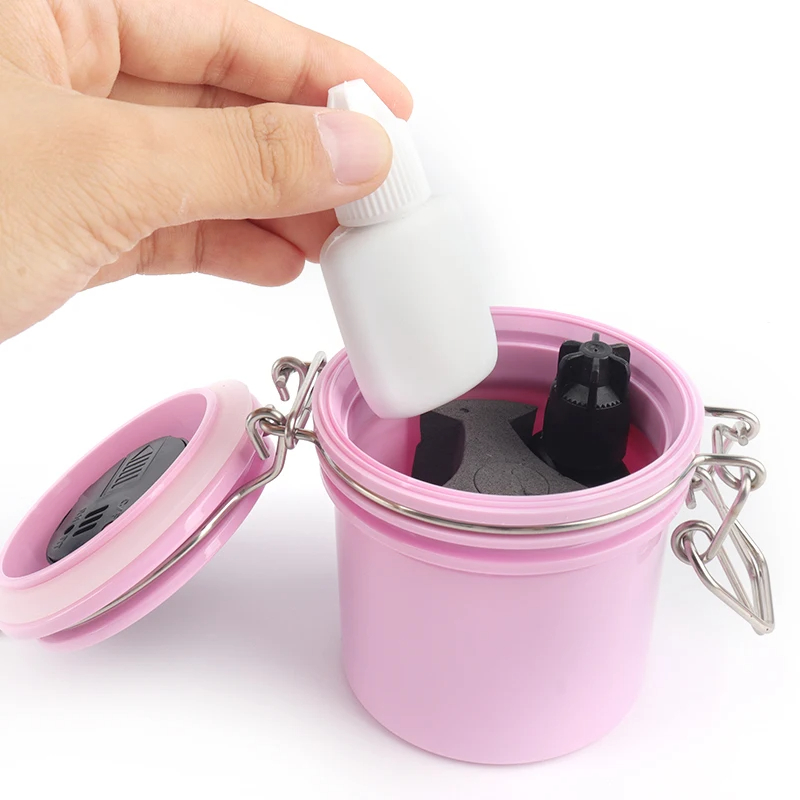 Eyelash Extension Glue Storage - огляд і ціна Eyelash Extension Cleaning